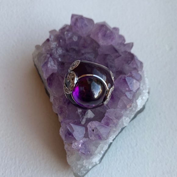 Amethyst Ring, size: 5.5 - Picture 5 of 12